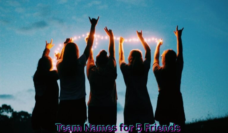 team-names-for-5-friends